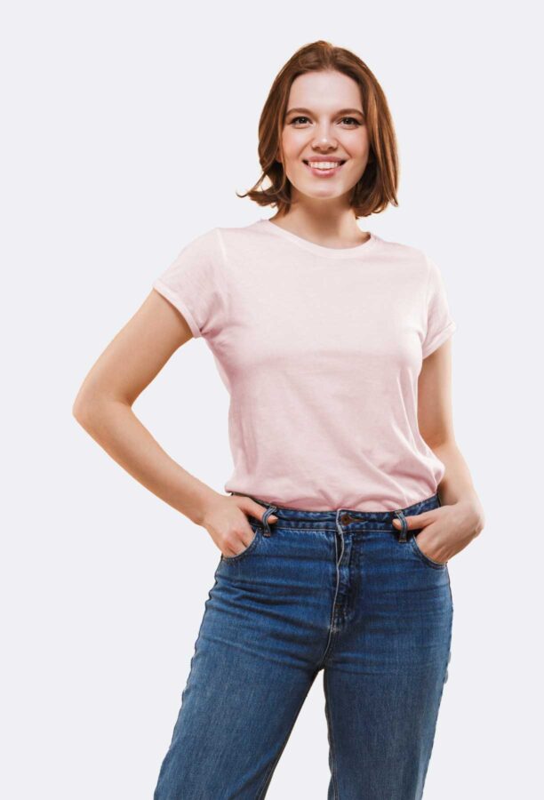 Crew Neck Short Sleeve Printed Combed Cotton Men's T-shirt – Image 3