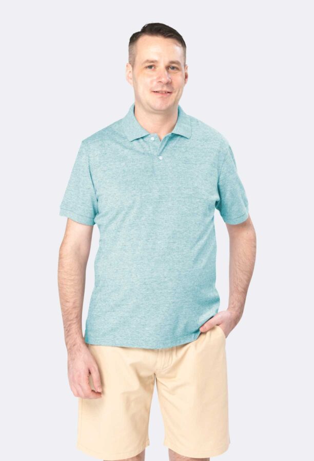 Premium Cotton Polo T-shirt – Image 2