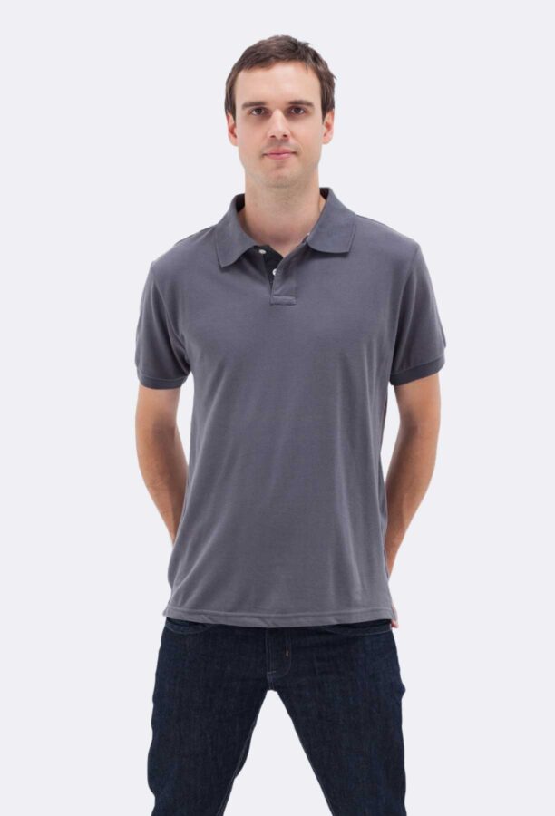 Polo Neck Short Sleeve Pike Men's T-shirt – Image 4
