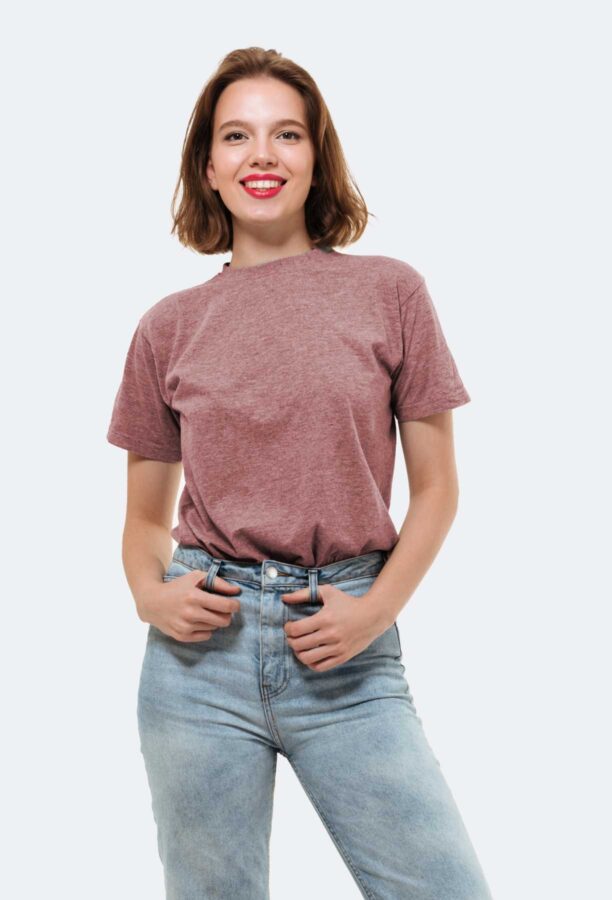 Contrast Round Neck T-shirts – Image 3