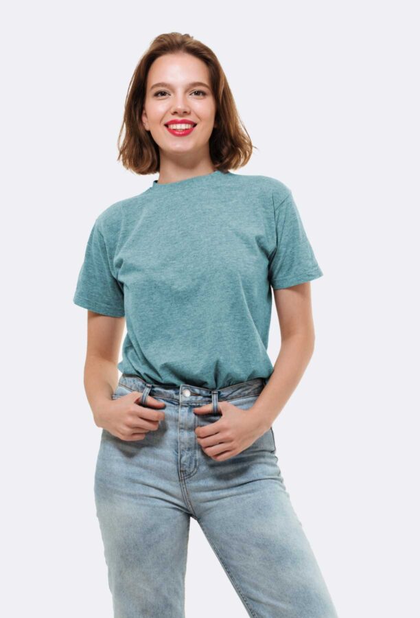 Contrast Round Neck T-shirts – Image 2